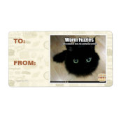Warm Fuzzies Etiket (Voorkant)