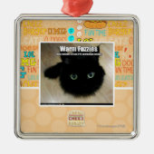 Warm Fuzzies Metalen Ornament (Voorkant)