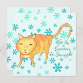 Warm Fuzzies & Winter Flurries Christmas Card (Voorkant / Achterkant)