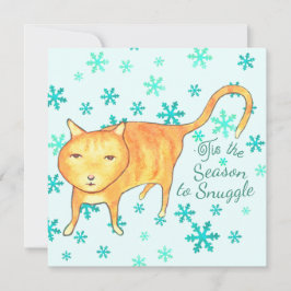 Warm Fuzzies & Winter Flurries Christmas Card