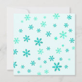 Warm Fuzzies & Winter Flurries Kerstkaart (Achterkant)