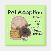 Warm, Fuzzy gevoel! Magneet (Voorkant)