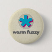 Warm Fuzzy Ronde Button 5,7 Cm (Voorkant)