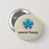 Warm Fuzzy Ronde Button 5,7 Cm (Voorkant /achterkant)