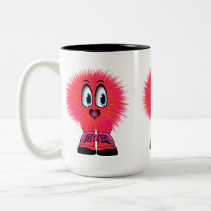 Warm Fuzzy Tweekleurige Koffiemok