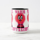 Warm Fuzzy Tweekleurige Koffiemok (Center)