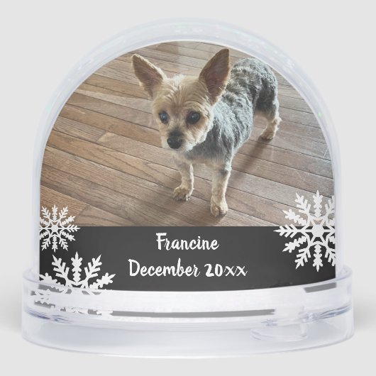 Warm & Fuzzy Wishes Pet Sneeuwbol (Achterkant)