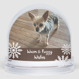 Warm & Fuzzy Wishes Rustic Pet Sneeuwbol