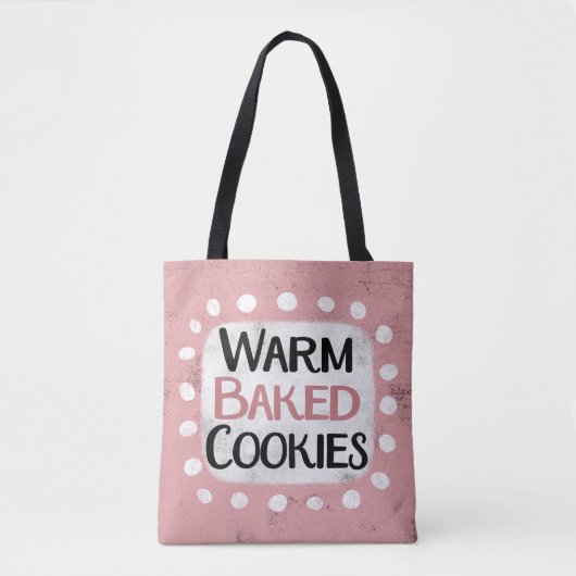 Warm gebakken koekjes Canvas tas (Voorkant)