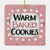 Warm gebakken koekjes Ornament (Achterkant)