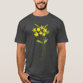 Warm geel bloemenboeket esthetische T-shirts (Voorkant)