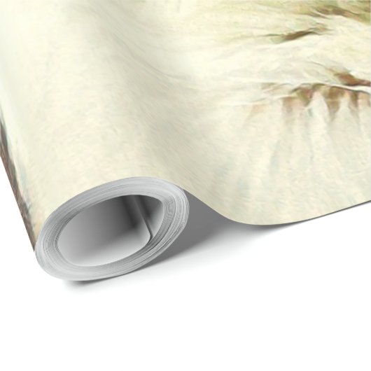 warm gekleurd cavia cadeaupapier (Rol Hoek)