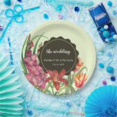 Warm-geur-geur-bloei-verf Papieren Bordje (Feest)