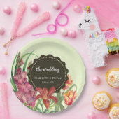 Warm-geur-geur-bloei-verf Papieren Bordje (Feest)