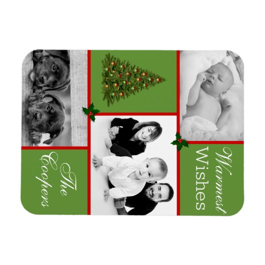 Warm-gewas en mistletoe magneet (Horizontaal)