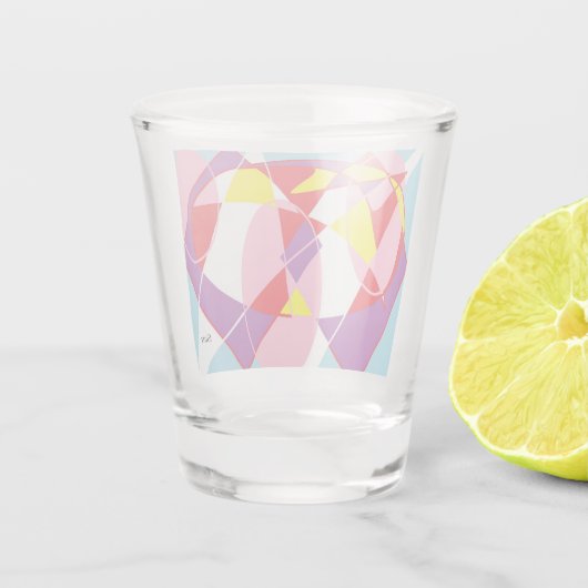 warm glas : Abstract (Achterkant)