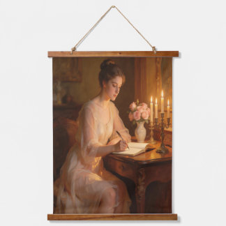 Warm Glow and Ink Hangend Wandkleed