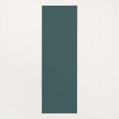 Warm Gold Gradient Paw Print Dog Silhouette Fabric Yogamat (Achterkant)