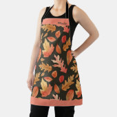 Warm Golden Fall Leaves Thanksgiving Season Schort (Insitu)