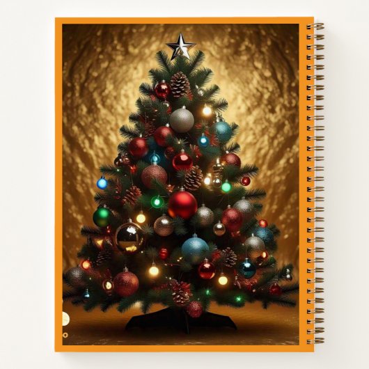 "Warm gouden wensen" Notitieboek (Achterkant)