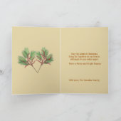 Warm Greetings uit Florida Kerstkaart (Binnen)