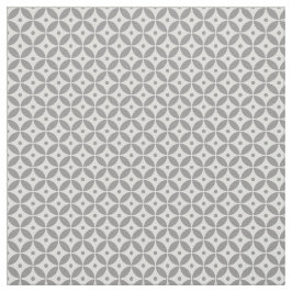 Warm Grey Geometric Pattern Hamptons Style Stof