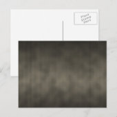 Warm Grey Gothic Ombre Background Art Briefkaart (Voorkant / Achterkant)