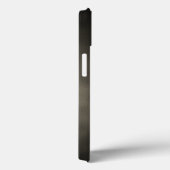 Warm Grey Gothic Ombre Background Art Case-Mate iPhone Case (Achterkant / Rechts)