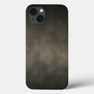 Warm Grey Gothic Ombre Background Art iPhone 13 Hoesje