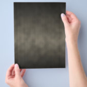 Warm Grey Gothic Ombre Background Art Flyer (Hand)