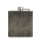 Warm Grey Gothic Ombre Background Art Heupfles (Achterkant)