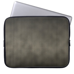 Warm Grey Gothic Ombre Background Art Laptop Sleeve