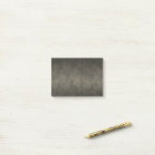 Warm Grey Gothic Ombre Background Art Post-it® Notes (Op bureau)