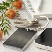 Warm Grey Gothic Ombre Background Art Sleutelhanger (Voorkant Rechts)