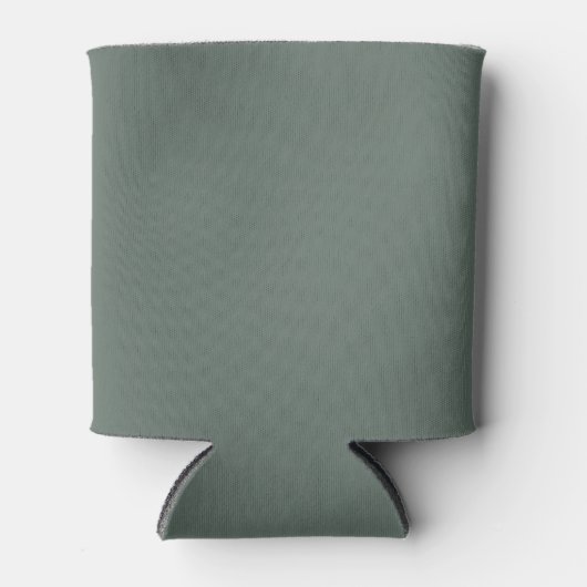 Warm Grijs Effen Kleur Blikjeskoeler (Voorkant)