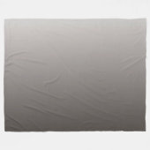 Warm grijs licht tot diepe tonen fleece deken (Voorkant (Horizontaal))