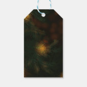 Warm Hand-Painted Reindeer Ornament Christmas  Cadeaulabel (Achterkant)