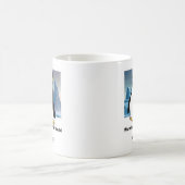 Warm hart in een koude wereld koffiemok (Center)