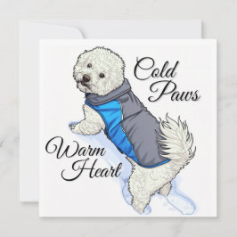 Warm Hart Sneeuw Bichon