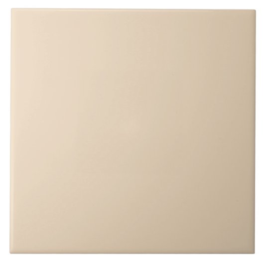 Warm Haver Beige Tegeltje (Voorkant)