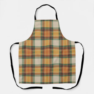 Warm Herfst Oogst Tartan Schotse Ruit Patroon Schort