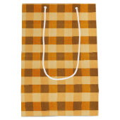 Warm Herfst Plaid Medium Cadeauzakje (Achterkant)