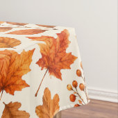 Warm Herfstblad Naadloos Patroon Tafelkleed (Voorbeeld)