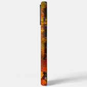 Warm herfstbospad met gouden bladeren Case-Mate iPhone case (Achterkant / Links)