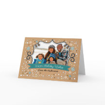 Warm Holiday wil. kerstfotokaarten