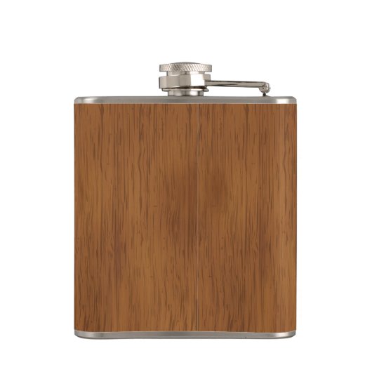 Warm hout Akoestische gitaar Heupfles (Achterkant)