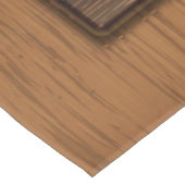 Warm hout Akoestische gitaartafelkledij Tafelkleed (Gekanteld)