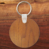 Warm-houtkorreltextuur Sleutelhanger (Voorkant)