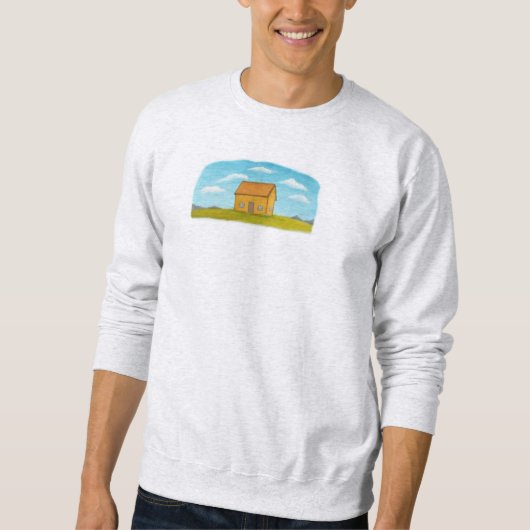 Warm Huis Landschap Trui (Voorkant)