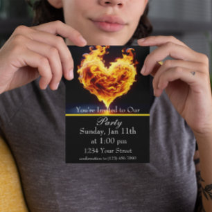Warm Je Nacht Op: Sizzling Fire Party! Kaart